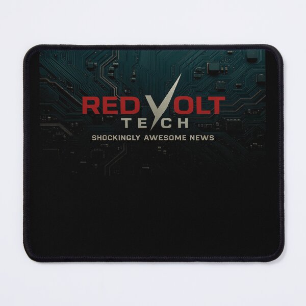Item preview, RedVolt Tech – Official Logo (Transparent) designed and sold by Pixel-Grease.