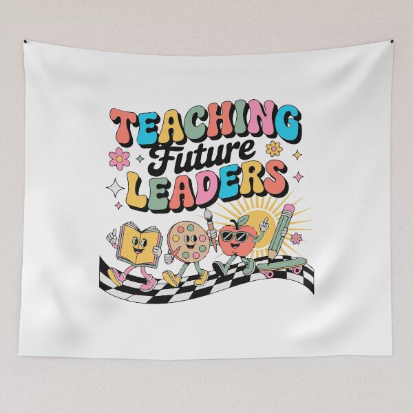 Item preview, Retro Teaching Future Leaders Groovy Teacher Back To School designed and sold by clothesy7.