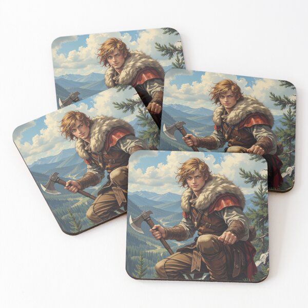 Item preview, Young Pathfinder of the Northern Peaks designed and sold by DiceWay.