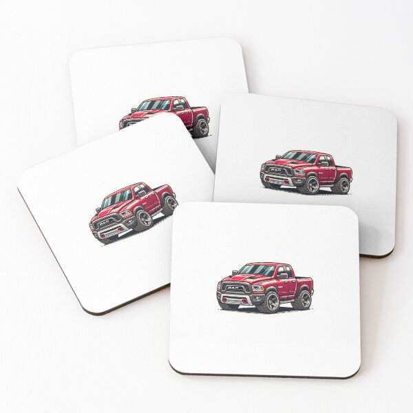 Item preview, red truck RAM designed and sold by Salomee's art.