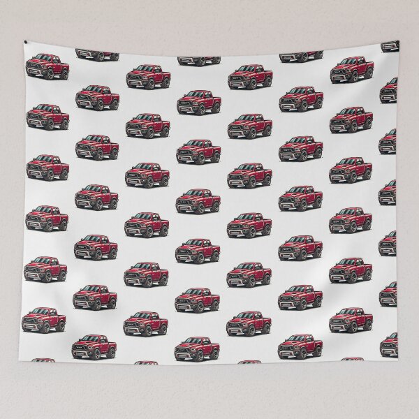 Item preview, red truck RAM designed and sold by Salomee's art.