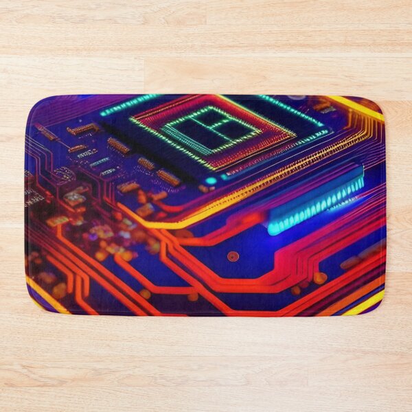 Item preview, Digital Tech Red Abstract Art designed and sold by Esterlane.