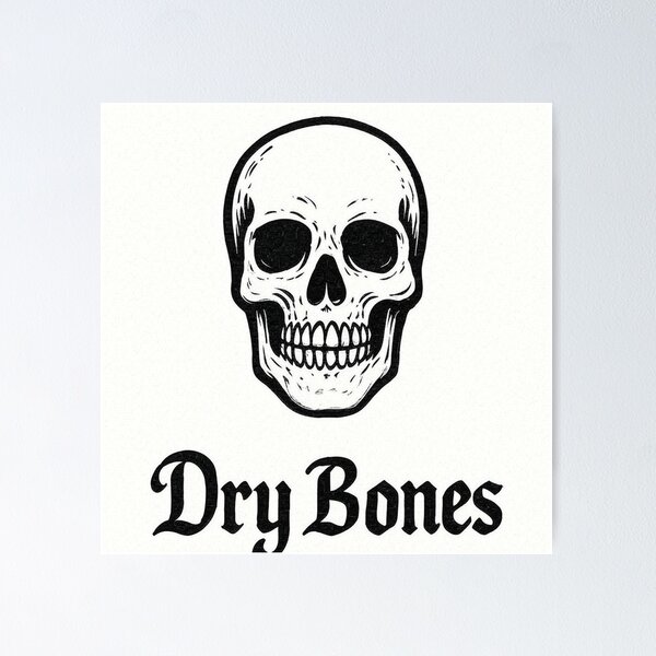 Item preview, Dry Bones by Lola Blue designed and sold by Lola Blue.