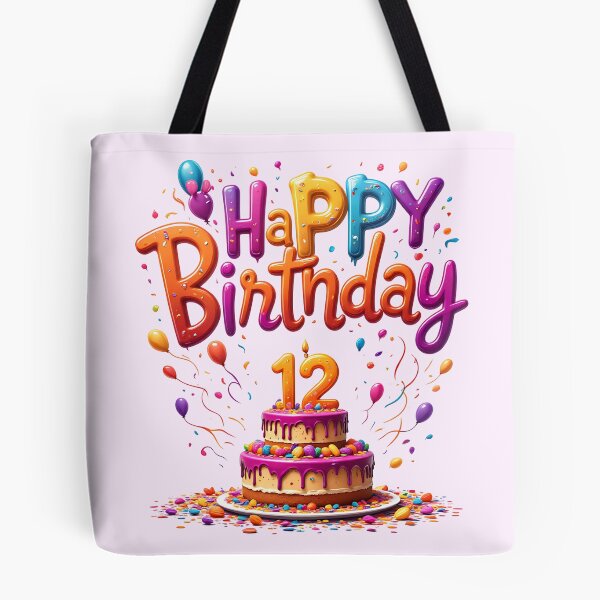 Item preview, Cute Happy 12th Birthday designed and sold by Itsheartshop.