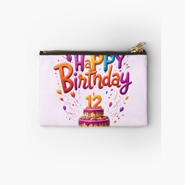 Item preview, Cute Happy 12th Birthday designed and sold by Itsheartshop.
