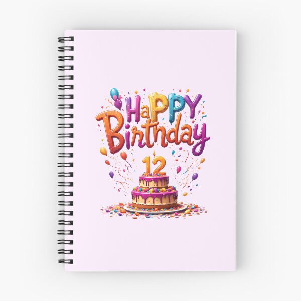 Item preview, Cute Happy 12th Birthday designed and sold by Itsheartshop.