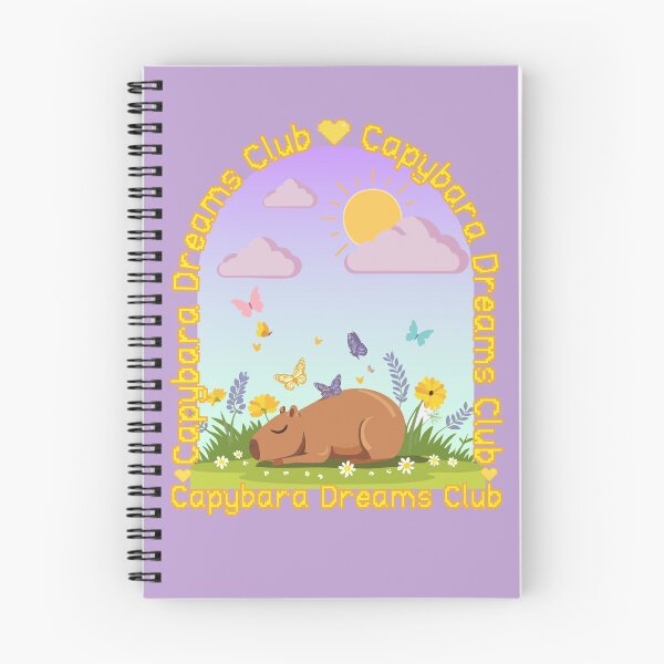Item preview, Capybara Dreams Club designed and sold by Shloo.