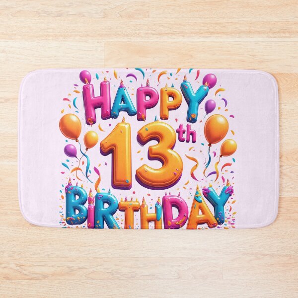Item preview, Cute Happy 13th Birthday designed and sold by Itsheartshop.