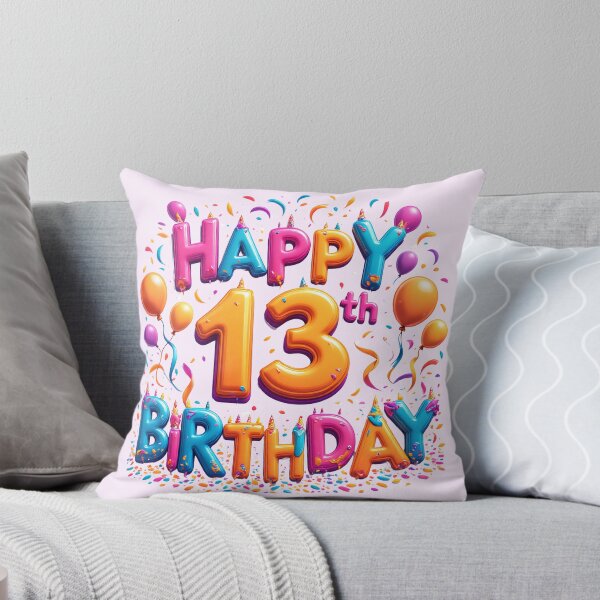 Item preview, Cute Happy 13th Birthday designed and sold by Itsheartshop.