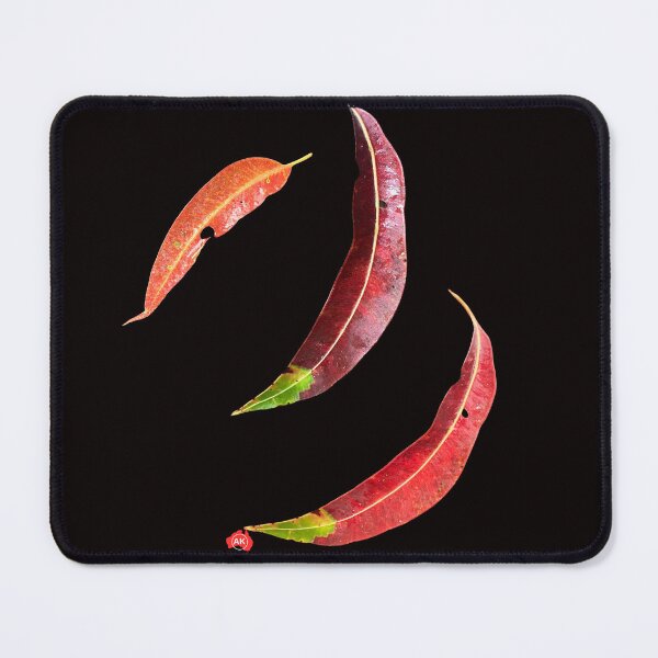 Item preview, 'Three leaves' reds, oranges, green and yellow designed and sold by Andykinoz.