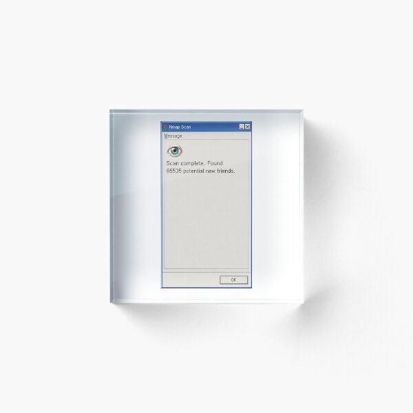 Item preview, Divertido Escaneo de Nmap que Encontró Nuevos Amigos designed and sold by ThisNetWear.