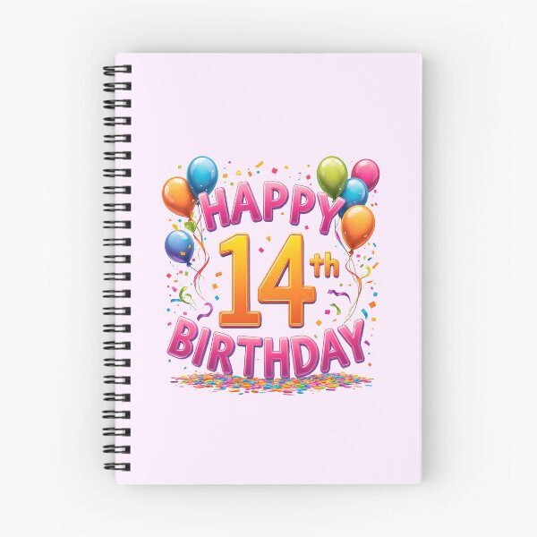 Item preview, Cute Happy 14th Birthday designed and sold by Itsheartshop.