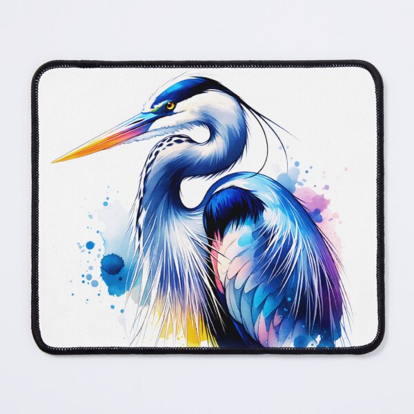 Item preview, Watercolor Great Blue Heron  designed and sold by TheAnimalZ00.