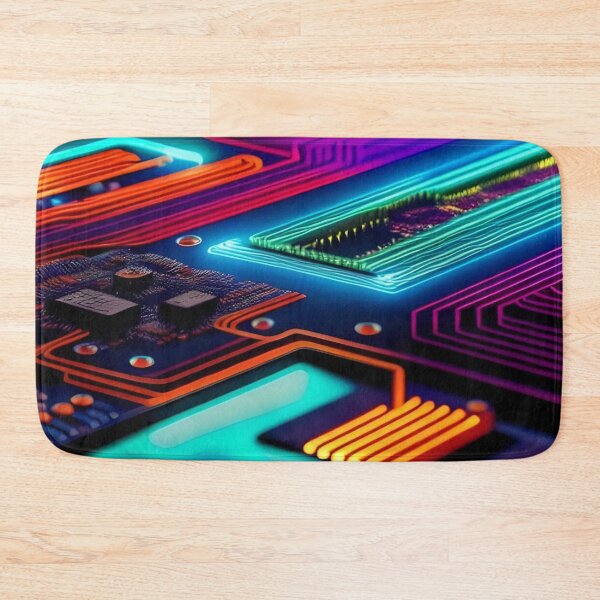 Item preview, Colorful Digital Tech Abstract Art designed and sold by Esterlane.