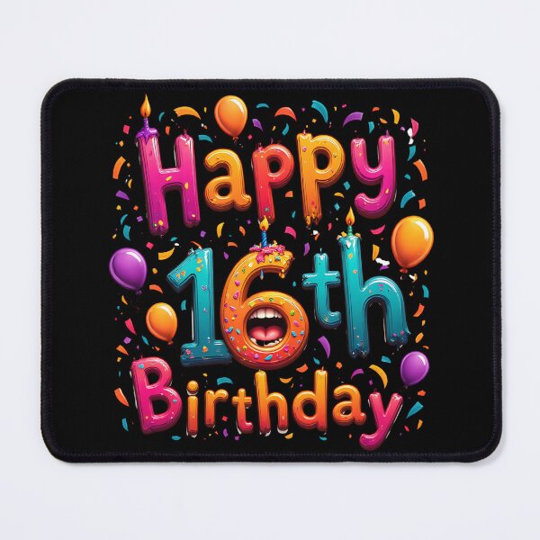 Item preview, Funny Happy 16th Birthday designed and sold by Itsheartshop.