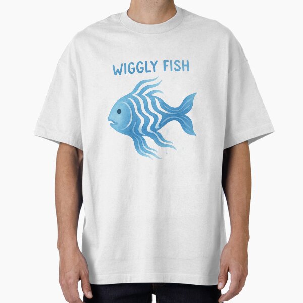 Item preview, Wiggly Fish – Blue Flow Edition designed and sold by ALITOPRINCE.