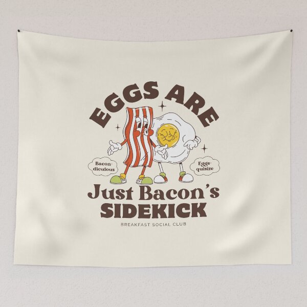 Item preview, Eggs are just bacon's sidekick designed and sold by Peerless-Prime.