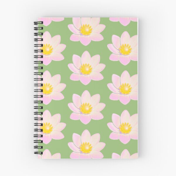 Item preview, Lotus 3D flower trendy pattern light green background designed and sold by HandmadeMood.
