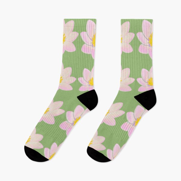 Item preview, Lotus 3D flower trendy pattern light green background designed and sold by HandmadeMood.