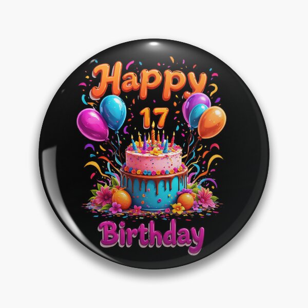 Item preview, Happy 17th Birthday designed and sold by Itsheartshop.