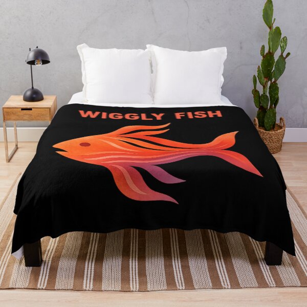 Item preview, Wiggly Fish – Sunset Flow Edition designed and sold by ALITOPRINCE.