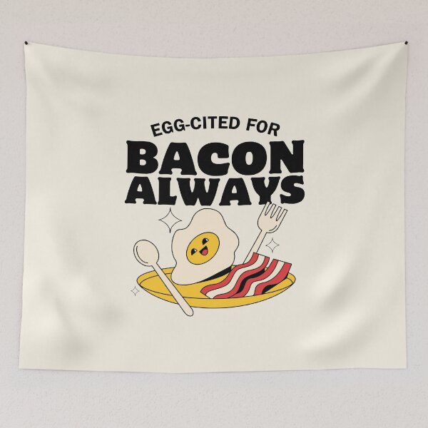 Item preview, Egg-cited for bacon, always designed and sold by Peerless-Prime.