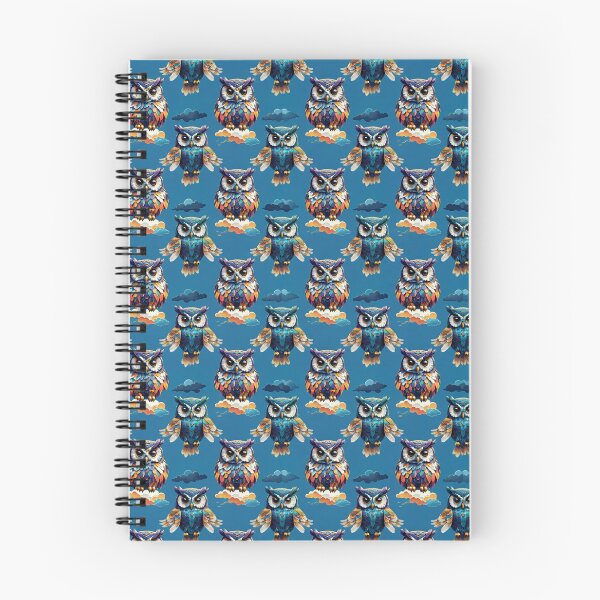 Item preview, Owls Seamless Pattern designed and sold by Korral.