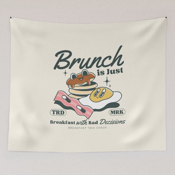 Item preview, Brunch is just breakfast with bad decision designed and sold by Peerless-Prime.
