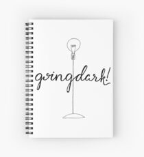 Going Dark! Spiral Notebook