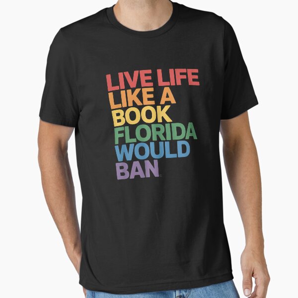 Item preview, Live Like Book In Florida. LGBTQ Rainbow Gift, LGBTQIA Pride designed and sold by AndyOgando.
