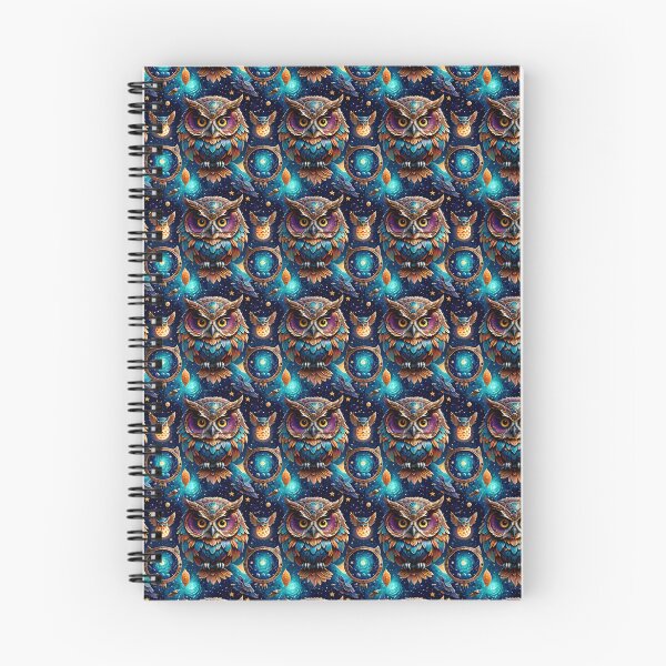 Item preview, Owls Seamless Pattern designed and sold by Korral.