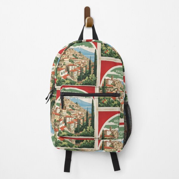 Item preview, Ercolano Italy Vintage Poster Tourism designed and sold by TravelersGems.