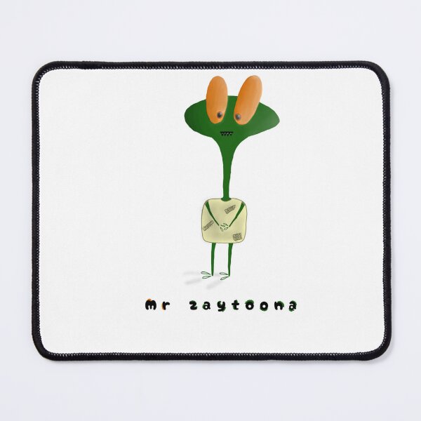 Item preview, MR ZAYTOONA Shy monster sticker designed and sold by calm_mood.