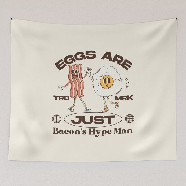Item preview, Eggs are just bacon's hype man designed and sold by Peerless-Prime.