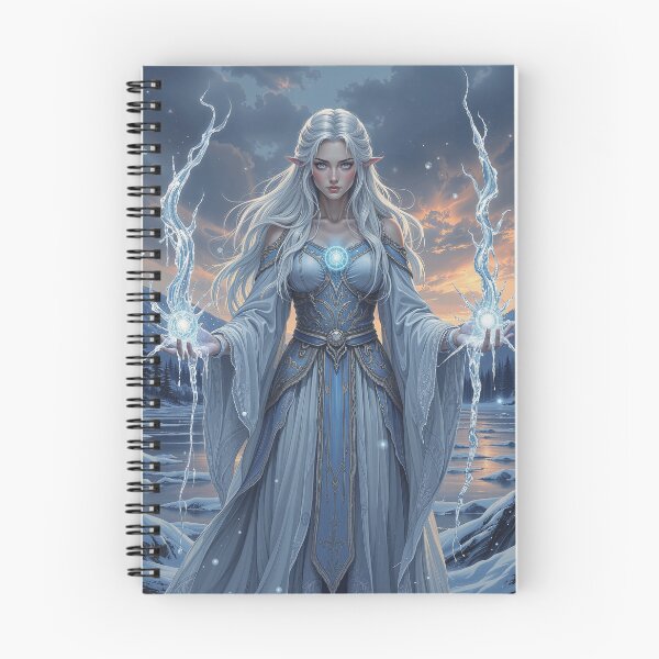 Item preview, Lady of Winter Sparks designed and sold by DiceWay.