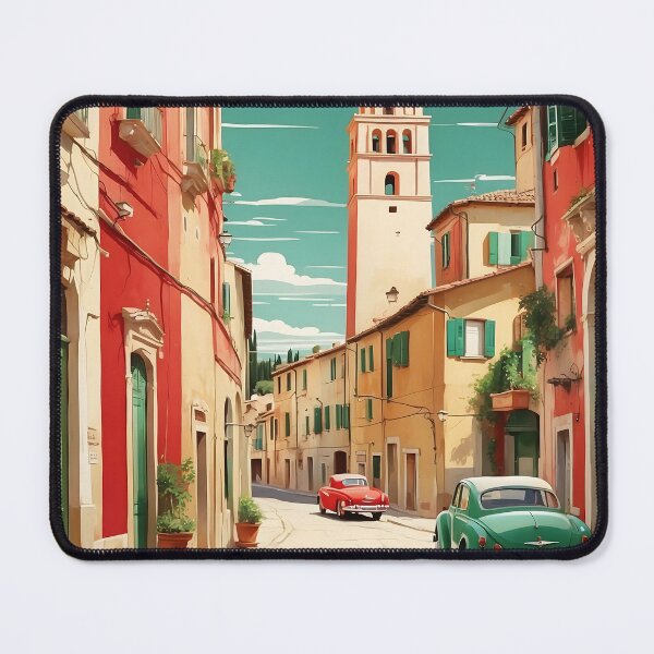 Item preview, Fano Italy Vintage Poster Tourism  designed and sold by TravelersGems.