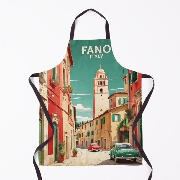 Item preview, Fano Italy Vintage Poster Tourism designed and sold by TravelersGems.