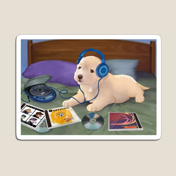 Item preview, nostalgic puppy designed and sold by raposilda.