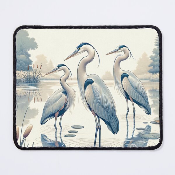 Item preview, Great Blue Heron Birds designed and sold by TheAnimalZ00.