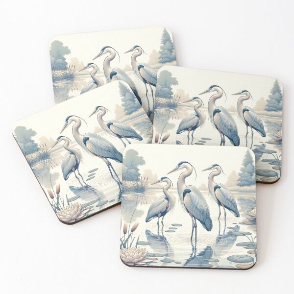 Item preview, Great Blue Heron Birds designed and sold by TheAnimalZ00.
