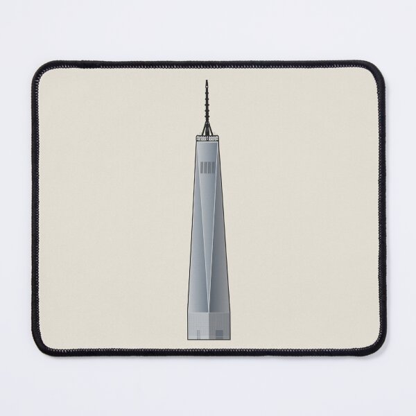 Item preview, One World Trade Center New York Architectural Illustration (Outlined) designed and sold by archetype prints.