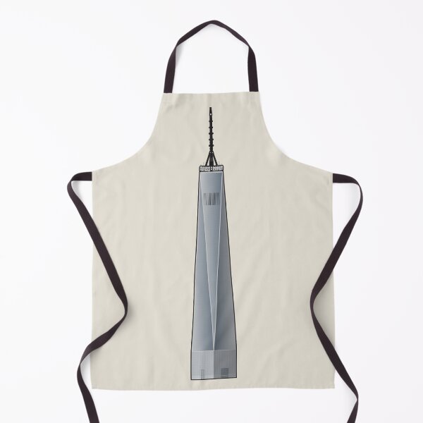 Item preview, One World Trade Center New York Architectural Illustration (Outlined) designed and sold by archetype prints.