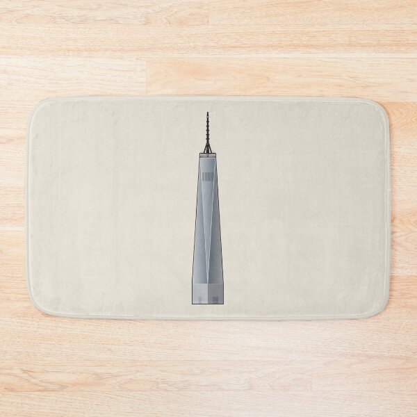 Item preview, One World Trade Center New York Architectural Illustration (Outlined) designed and sold by archetype prints.
