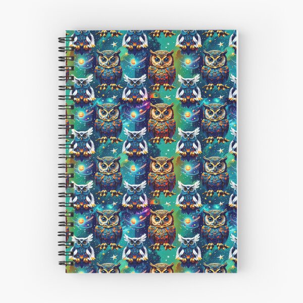 Item preview, Owls Seamless Pattern designed and sold by Korral.