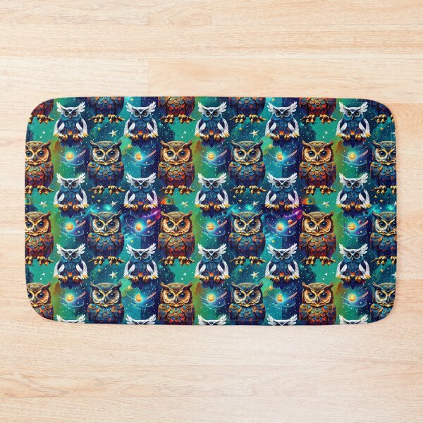 Item preview, Owls Seamless Pattern designed and sold by Korral.