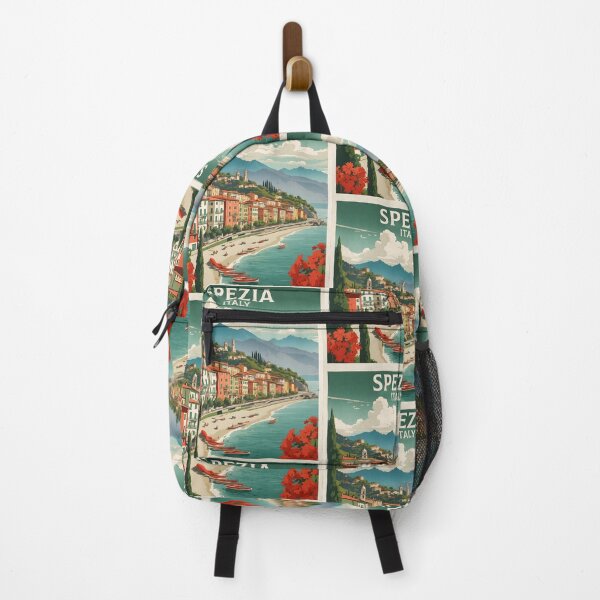 Item preview, Spezia Montecelio Italia Vintage Poster Turismo designed and sold by TravelersGems.