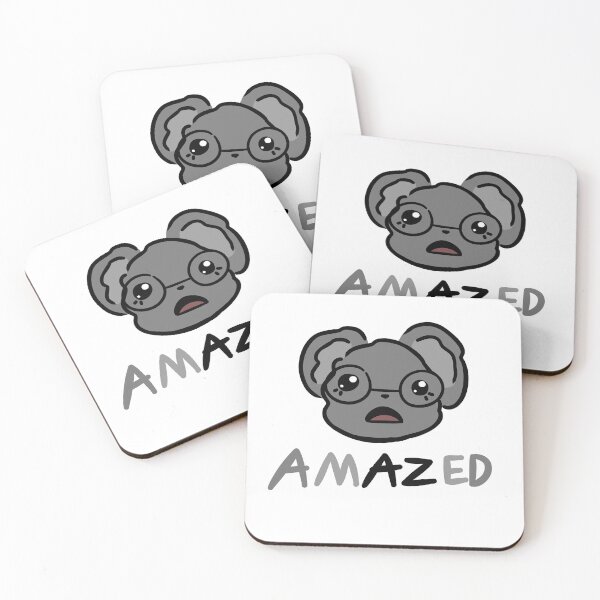 Item preview, Amazed text with koala designed and sold by Silly-Stuffs.
