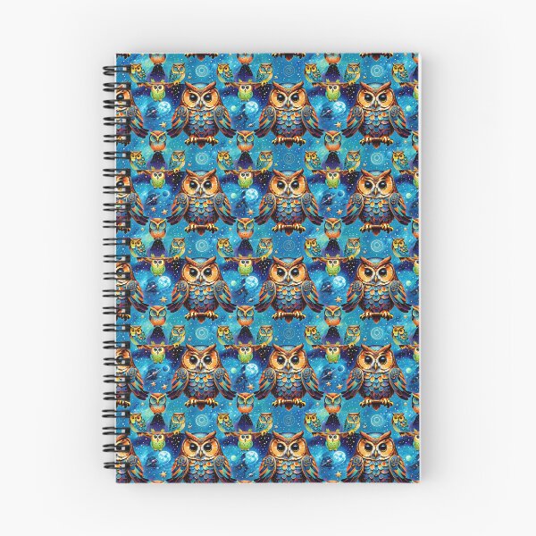 Item preview, Owls Seamless Pattern designed and sold by Korral.