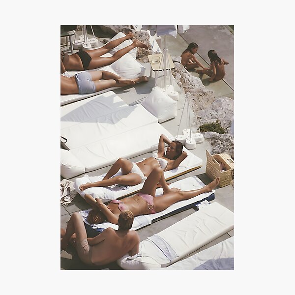 Item preview, Sunbathers, Slim Aarons designed and sold by Ceremonials-.