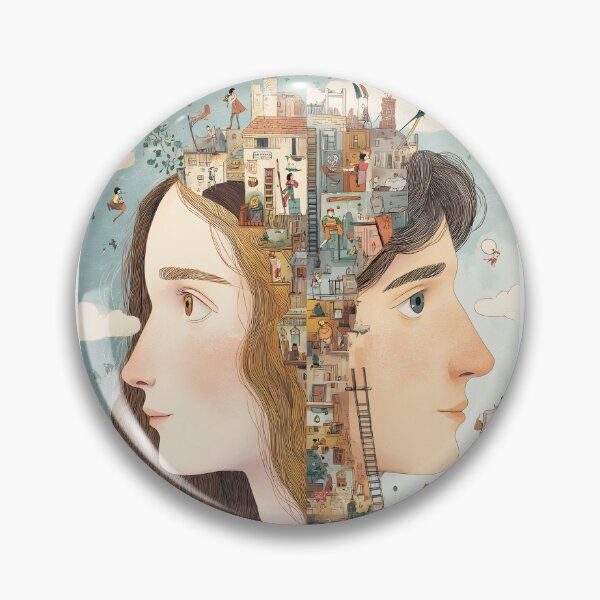 Item preview, The art style is reminiscent of children's book illustrations, with soft pastel colors, designed and sold by wonderisland.